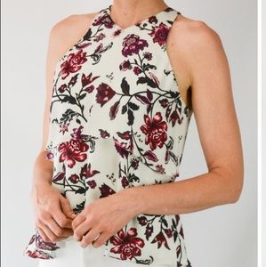 ALC Duran tiered printed top